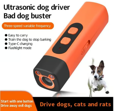 ✨Ultrasonic Dog Bark Deterrent Device – Humane & Effective Dog Repeller