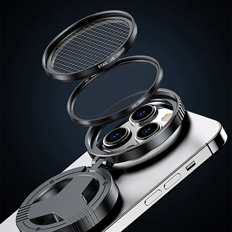 2-in-1 Magnetic CPL & Star Filter Lens