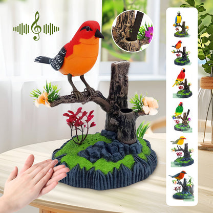 Voice-Activated Chirping Bird Interactive Toy