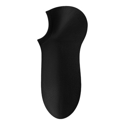 Men's Solid Color Mesh Breathable Socks