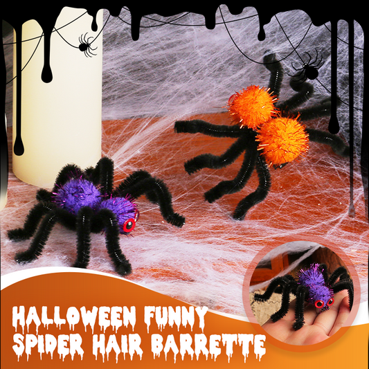 Halloween Funny Spider Hair Barrette