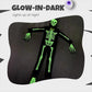 Glow-in-Dark Skeleton Costume for Halloween💀