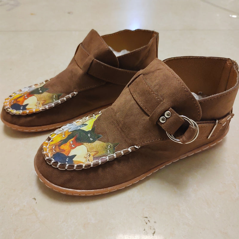 🍂Women’s Casual Shoes with Cute Cat Print