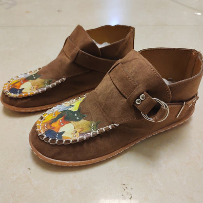 🍂Women’s Casual Shoes with Cute Cat Print