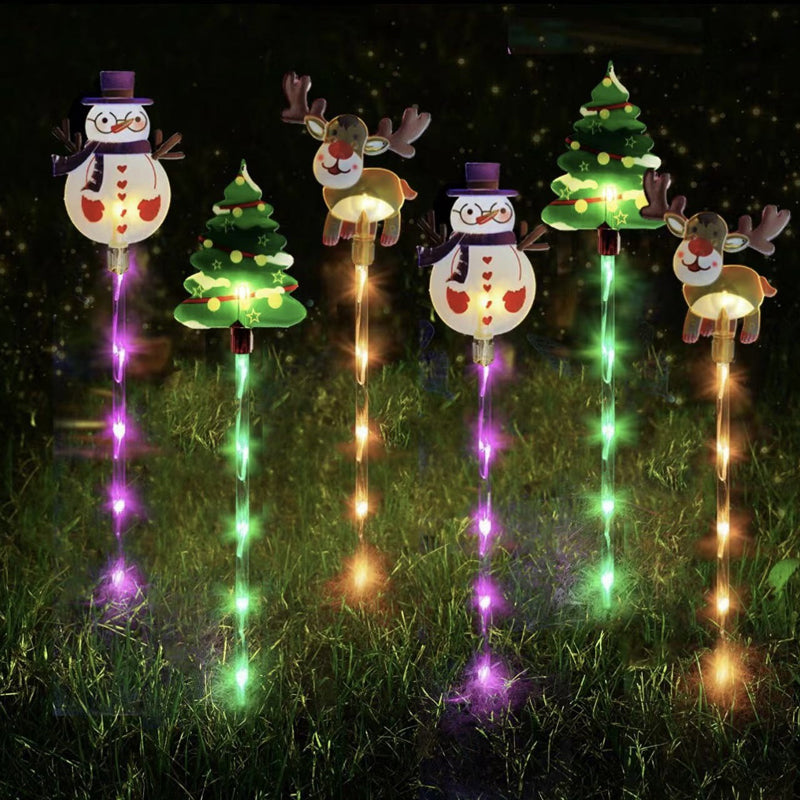 🎄🎁6-Pack Solar Christmas Decorative Lights