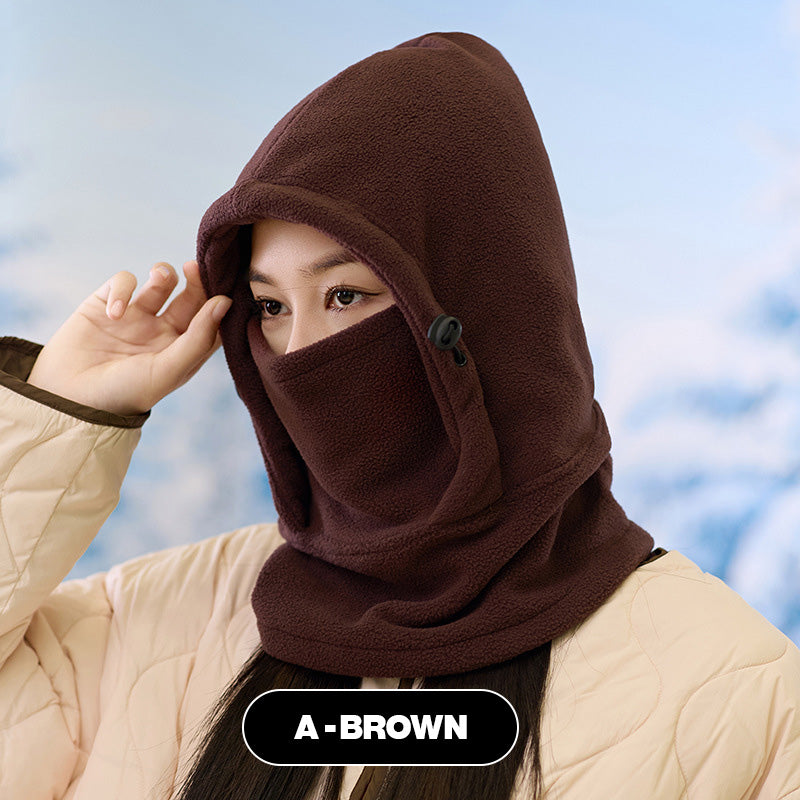 Warm Ear Protection 3-in-1 Hooded Neck Gaiter