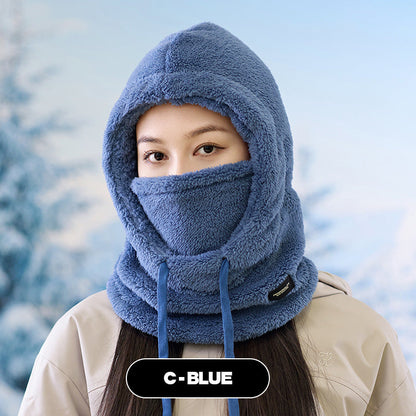 Warm Ear Protection 3-in-1 Hooded Neck Gaiter