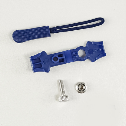 10-Piece Zipper Repair Kit - Tool-Free Installation, Multiple Colors, Quick Fix for Suitcases and Bags 🔧✨