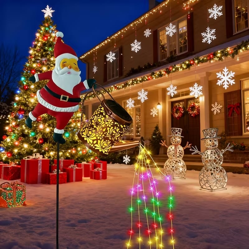 🎅Christmas Solar Kettle Light & Lantern Garden Decor Collection