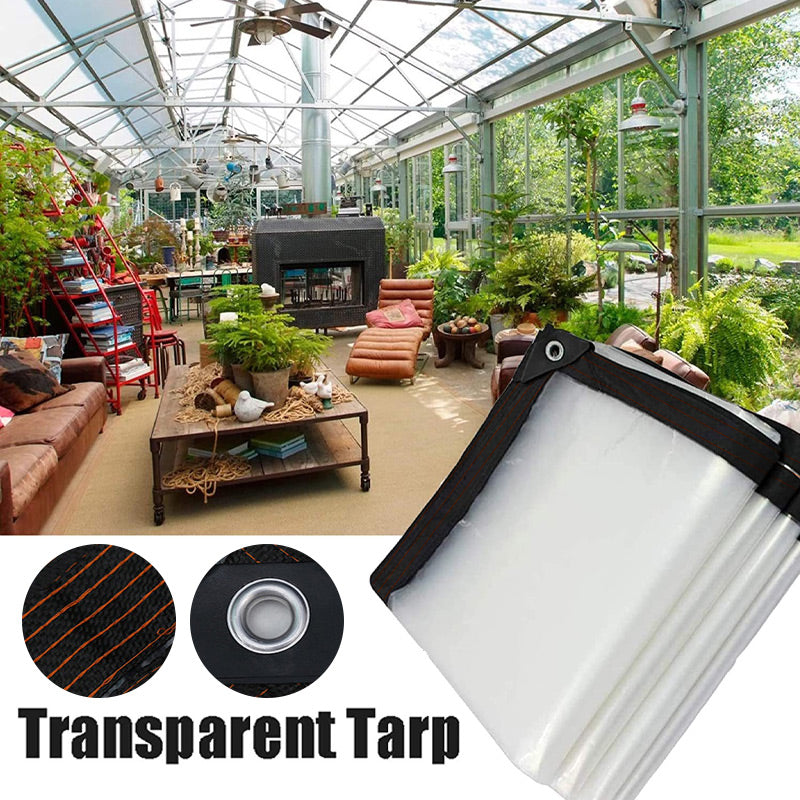 Heavy-Duty Transparent Waterproof Insulated Tarp