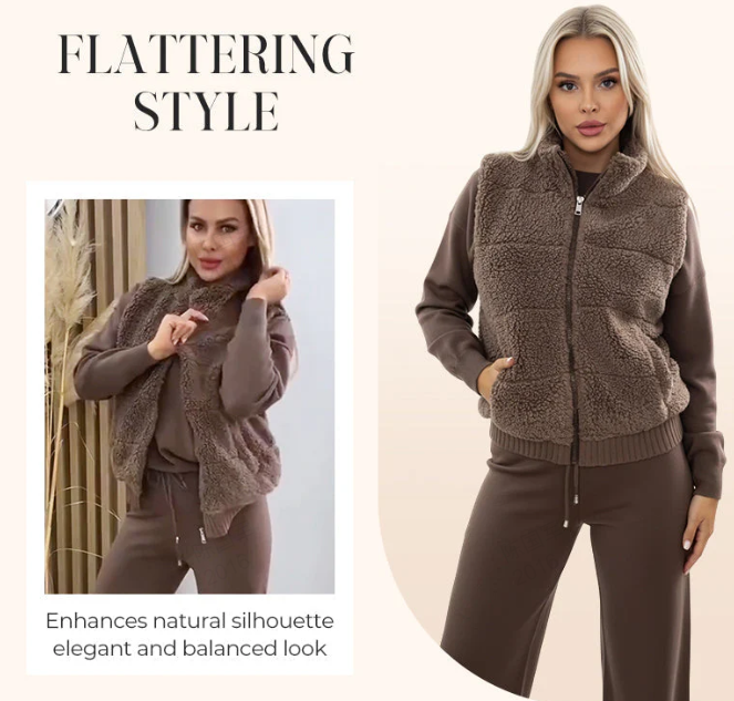 Your New Go-To Winter Outfit – 3-Piece Warm Knit Lounge Set That Keeps You Cozy, Chic & Confident All Day ❄️