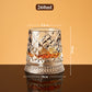 🥃  360° Rotating Whiskey Glass – Aerate & Relieve Stress ✨