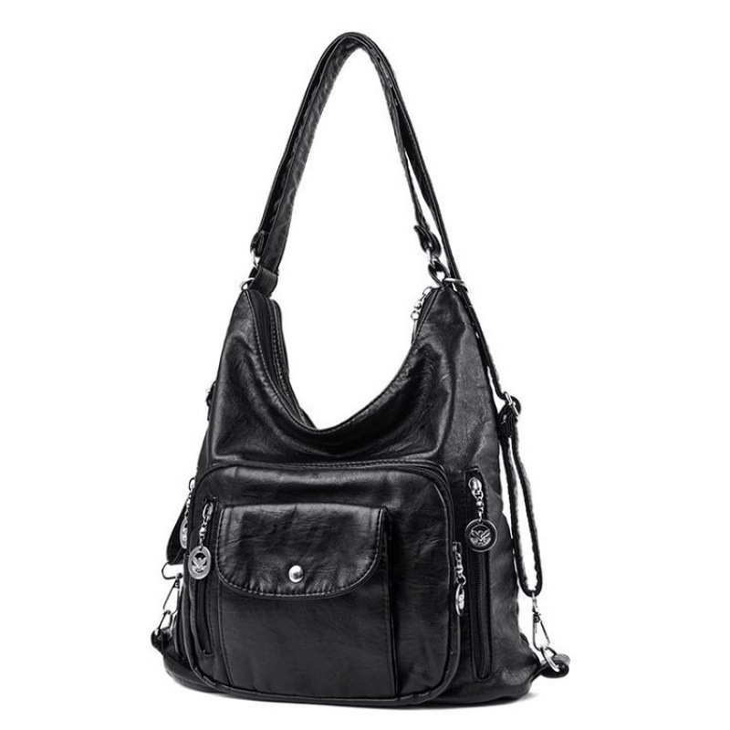 🔥Women's Convertible Multi-Pocket Shoulder Bag - 3 Ways to Wear 🎒