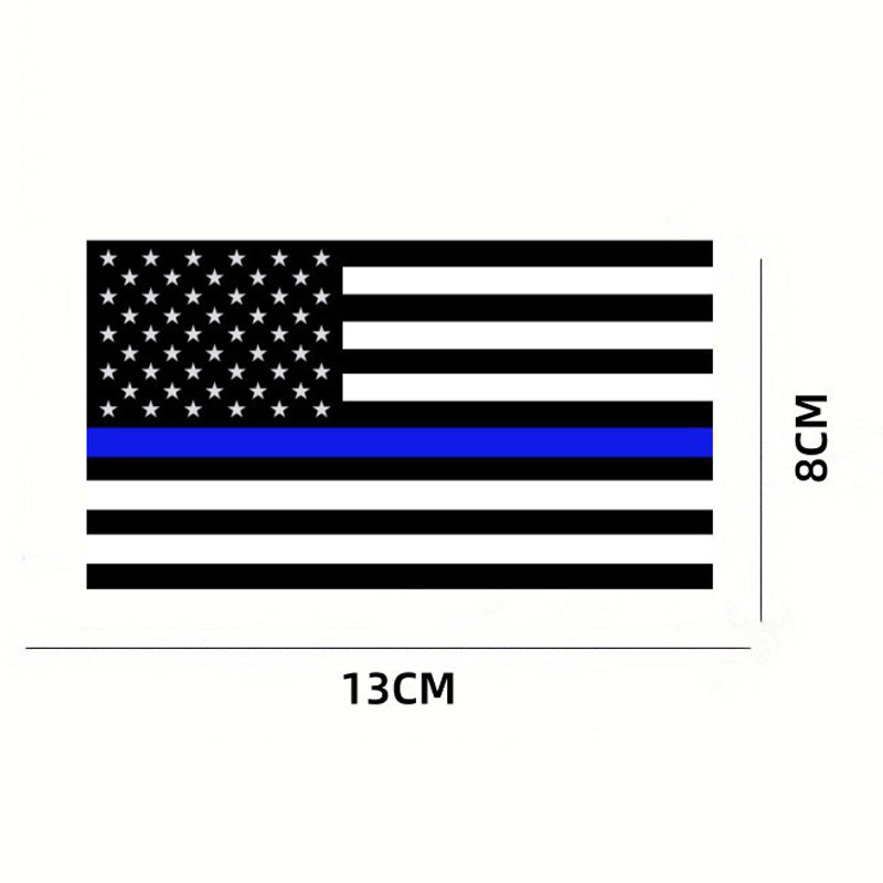 Weatherproof Patriotic Flag Vehicle Sticker Decal