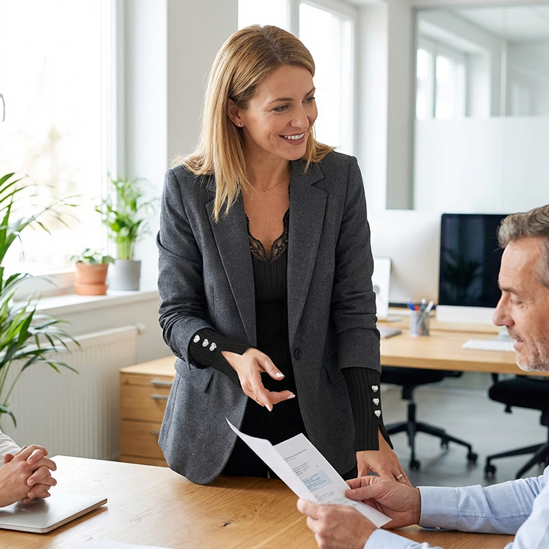 Value Bundle: Lace Detail V-Neck Top for Women + Brooch