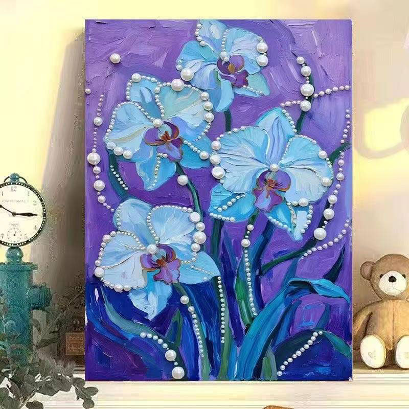 DIY 3D Gem Painting Kit with Frame