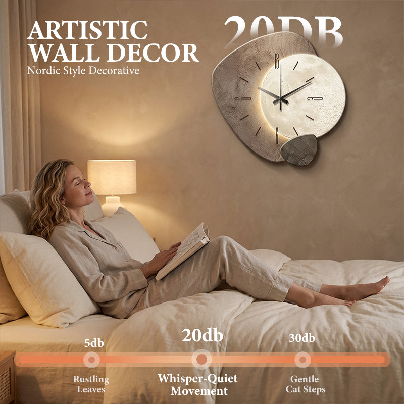 Decorative Nordic-Style Wall Clock