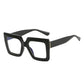 Chic Oversized Square Blue Light Blocking Glasses