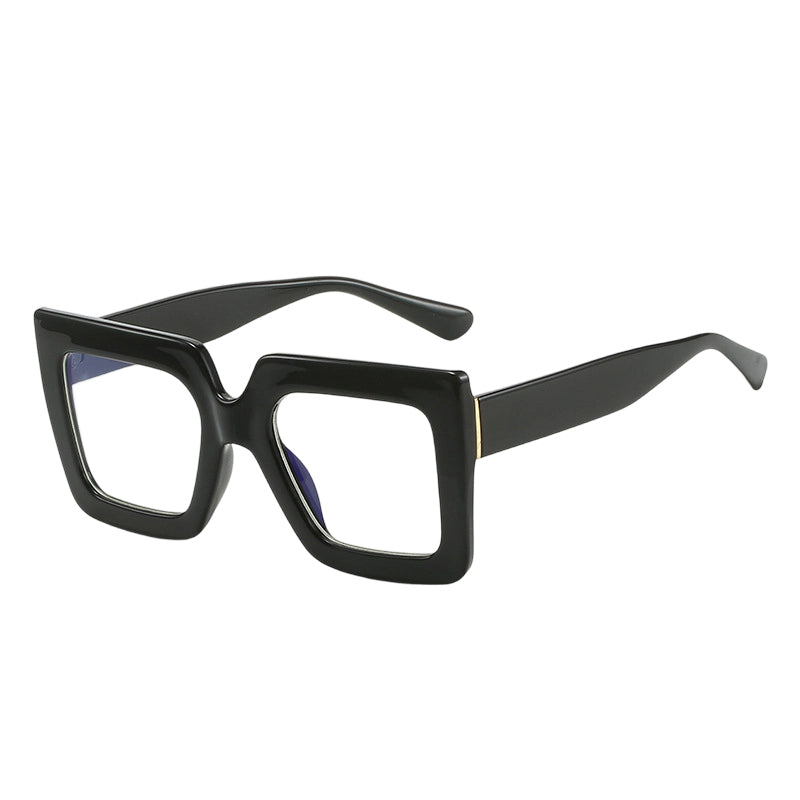 Chic Oversized Square Blue Light Blocking Glasses