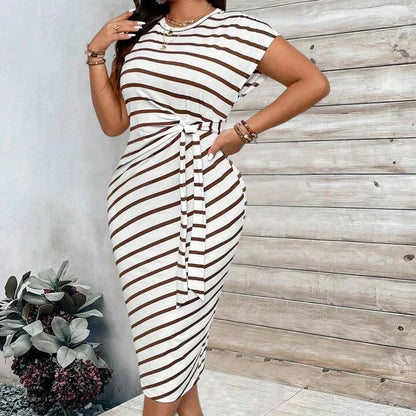 🥰Women's Elegant Tie Waist Dress