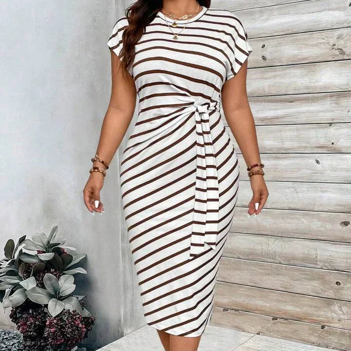 🥰Women's Elegant Tie Waist Dress