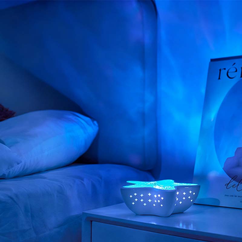 🌊🌟Starfish Ocean Wave Projector Lamp🎁