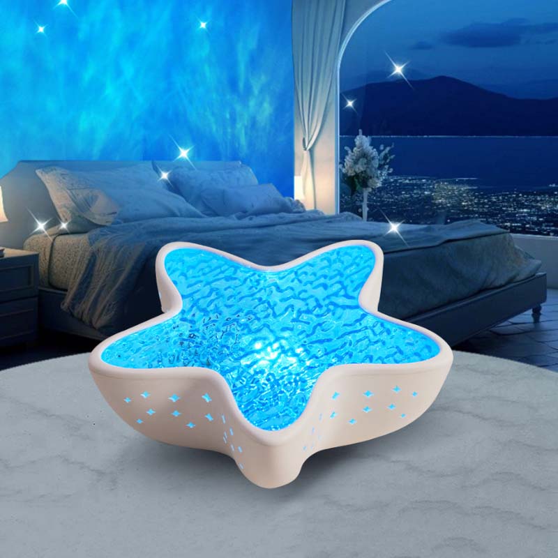 🌊🌟Starfish Ocean Wave Projector Lamp🎁