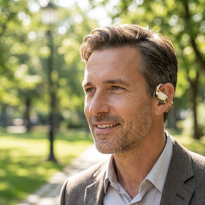 🎧 Open-ear Headphones with 72-hour Battery Life, Secure Fit for Workouts and Commutes ✨