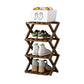 Durable Foldable Bamboo Shoe Rack