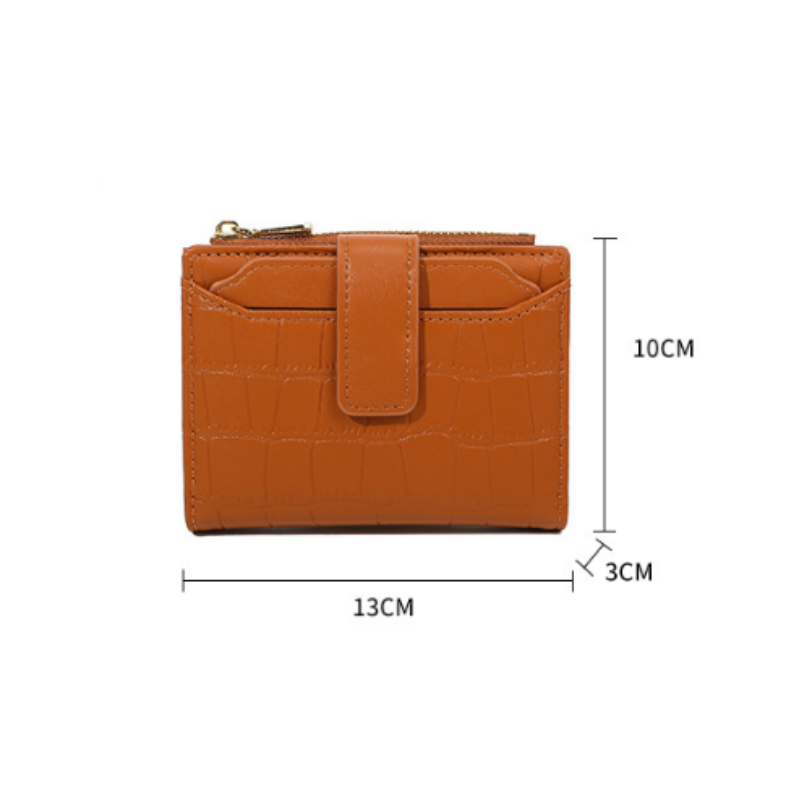 Women’s Compact Solid Color Wallet