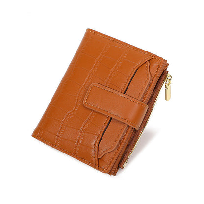 Women’s Compact Solid Color Wallet