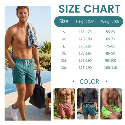 Men’s Casual Quick Dry Shorts with Pockets