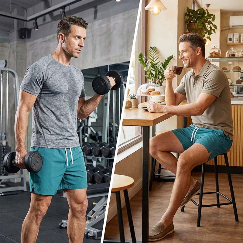 Men’s Casual Quick Dry Shorts with Pockets