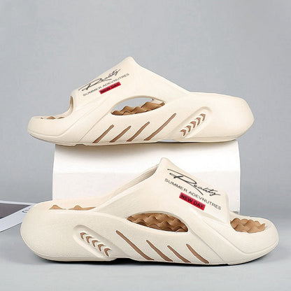 Non-Slip Thick Sole Cloud Slides for Men