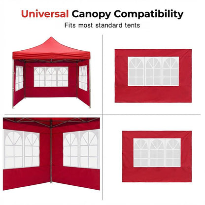 🏕️ Waterproof & Windproof Outdoor Tent Side Wall Tarp, Universal Canopy Shelter Side Panel for Camping