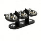 🐾 Anti-Slip Elevated 3-Bowl Pet Feeder! 🍲🐶🐱