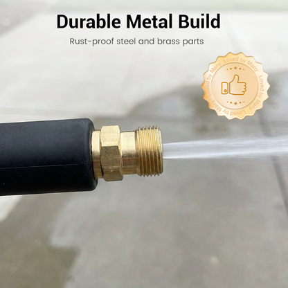 High-Pressure Water Gun Wand – 3 Nozzles, Durable Alloy & Anti-Slip Grip for Ultimate Cleaning 💦