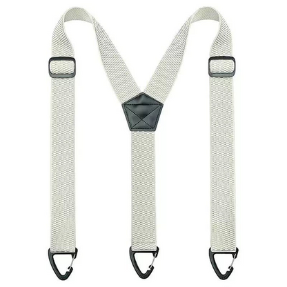 Men's X-Back Suspenders with Hook Clips