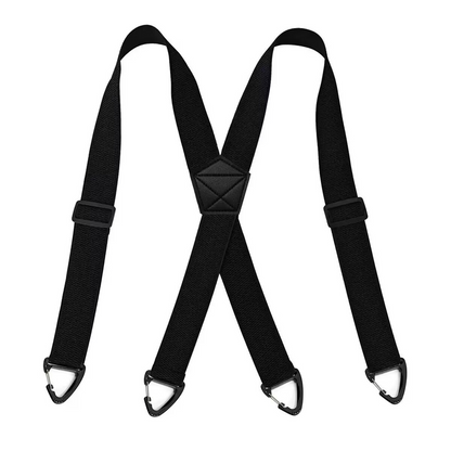 Men's X-Back Suspenders with Hook Clips
