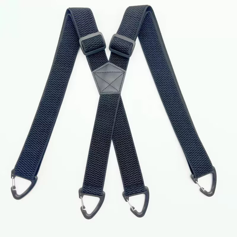 Men's X-Back Suspenders with Hook Clips