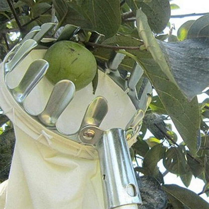 Fruit Picker Head Basket – Durable Design, Easy Attach & Perfect for Reaching High Branches Without a Ladder 🌳
