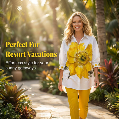 Women's Floral Print 2-Piece Set