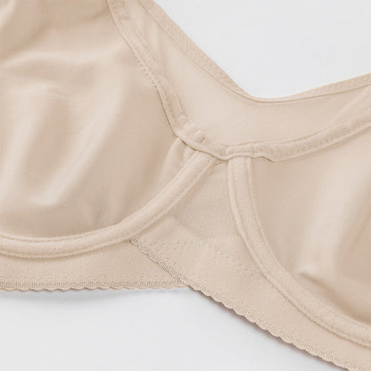 Women's Elegant Sheer Full Coverage Plus Size Bra