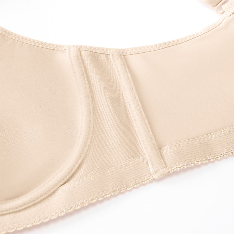 Women's Elegant Sheer Full Coverage Plus Size Bra