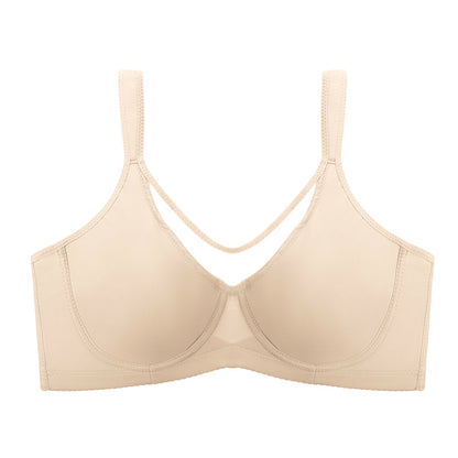 Women's Elegant Sheer Full Coverage Plus Size Bra