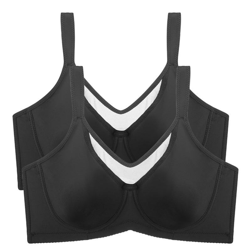 Women's Elegant Sheer Full Coverage Plus Size Bra