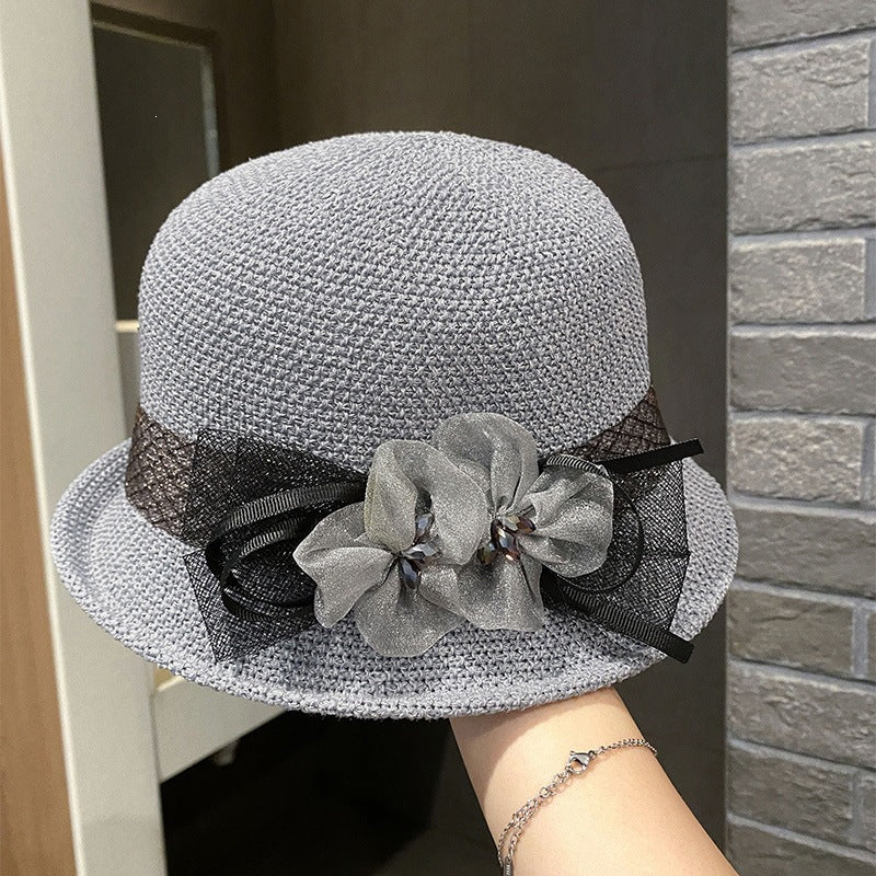 Foldable High-Top Summer Hat for Women