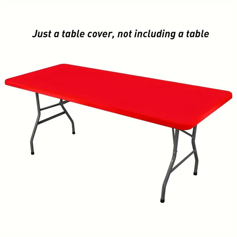 💥Fitted Spandex Table Cover for Rectangular & Square Tables