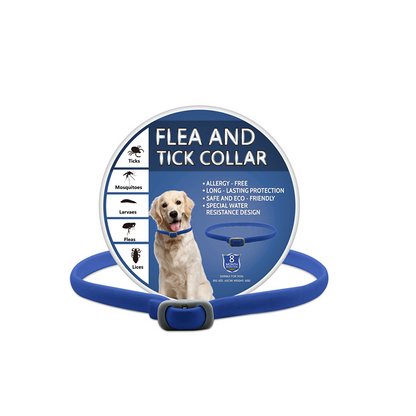 🌿🛡️ Natural Essential Oil Pet Collar – 8‑month flea & tick protection. Plant‑based, no harsh chemicals. Safe for dogs & cats! 🐾✨