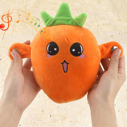 🍌🍓Give him a joyful childhood！🎶Fruit Sensor Beat Interactive Doll